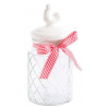 Bocal Coq en Verre - 21 cm