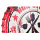 Décoration murale métal Capsule Cuisine - Pub vintage - 50 cm