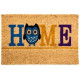 Paillasson fibre coco Hibou " Home "