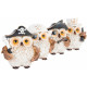 Figurine Hibou pirate - 10,2 cm