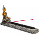 Brûle encens Zen figurine Bouddha - 27 cm