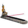 Porte / brûle encens Zen figurine Bouddha - 27 cm