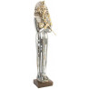 Statuette Pharaon Toutankhamon debout couleur or - 52 cm