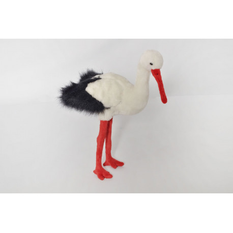 Peluche Cigogne - 38 cm