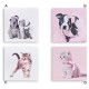 Tableau toile Chiot / Chaton chic