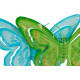 Décoration murale métal Papillon - 35 x 27 cm