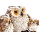 Figurine Hibou avec bébés - 12 cm