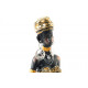 Statuette Femme africaine avec pot - 20 cm