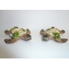 Lot de 2 Figurines Tortue de mer - 10 cm