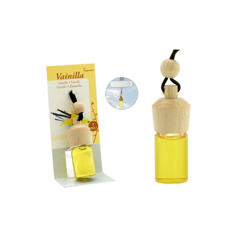 Désodorisant voiture parfum Vanille 7 ml