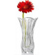 Vase en verre ciselé - 25 cm