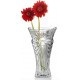 Vase en verre ciselé décor Etoile - 24,5 cm