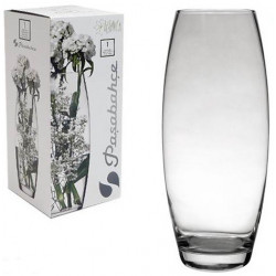 Vase bombé en verre - 26 cm