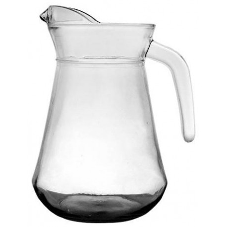 Carafe transparente verre 1250 ml