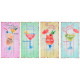 Tableau bois Cocktail - 60 x 30 cm