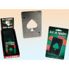 Décapsuleur carte métal