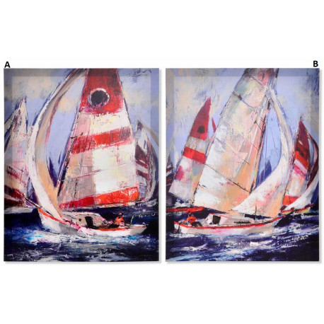 Cadre toile Voilier - Mer - 50 x 40 cm