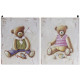 Cadre bois Ourson - ours - 25 x 20 cm