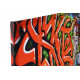 Tableau toile Graffiti - 90 x 30 cm