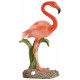 Figurine Flamant rose déco - 22 cm