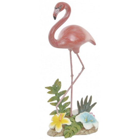 Statuette Flamant rose - 32 cm