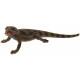 Statuette Lézard marron déco  - 32 cm