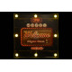 Décoration murale bois Enseigne 8 LEDS - 39 x 39 cm