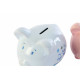 Tirelire Cochon porcelaine " My first piggy bank " - Rose ou Bleue