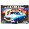 Plaque murale métal  Voiture - Garage - vintage - 30 x 20 cm