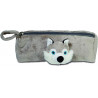 Trousse Peluche chien Husky