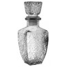 Bouteille à liqueur carrée en verre - 20 cm