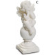 Figurine ange sur boule dans pochette cadeau