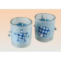 Lot de 2 bougies marines