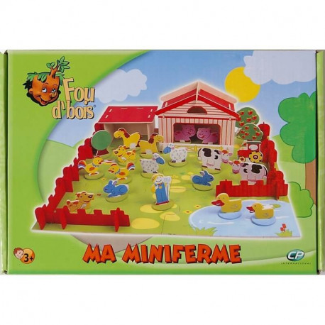 Ma mini ferme en bois 