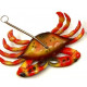 Mobile figurine Crabe - 18 x 12 cm