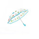 Parapluie enfant Hiboux