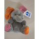 Peluche Animaux - éléphant lion singe ours vache chien 14 cm