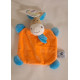 Doudou plat peluche Animaux : Vache - Âne - éléphant ou Ours