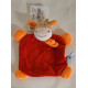 Doudou plat peluche Animaux : Vache - Âne - éléphant ou Ours
