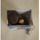 Peluche Marmotte dans pochette cadeau