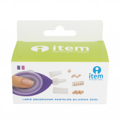 Stylo de décoration pâtisserie en silicone + 4 douilles