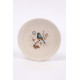 Set de 3 Plateaux céramique décor Oiseau