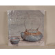 Tableau toile cuisine Théière - 40 x 40 cm