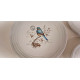 Set de 3 Plateaux céramique décor Oiseau