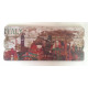 Cadre en bois Ville Italy London Paris New York - 34,5 cm