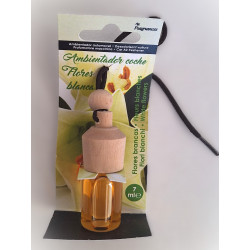 Désodorisant voiture parfum Fleurs blanches 7 ml