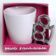 Mug fantaisie - original : Poing américain Dollar Pistolet ou Ailes