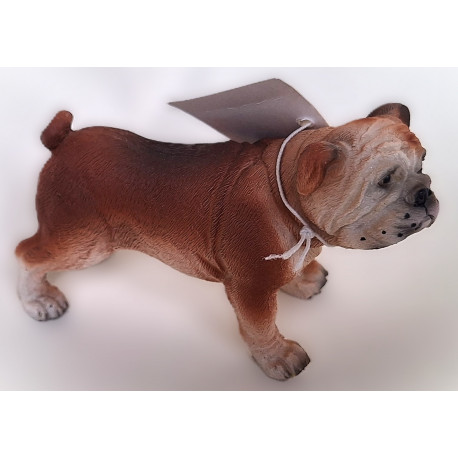 Figurine chien Bulldog
