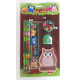 Set papeterie Hibou 8 pièces
