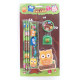 Set papeterie Hibou 8 pièces